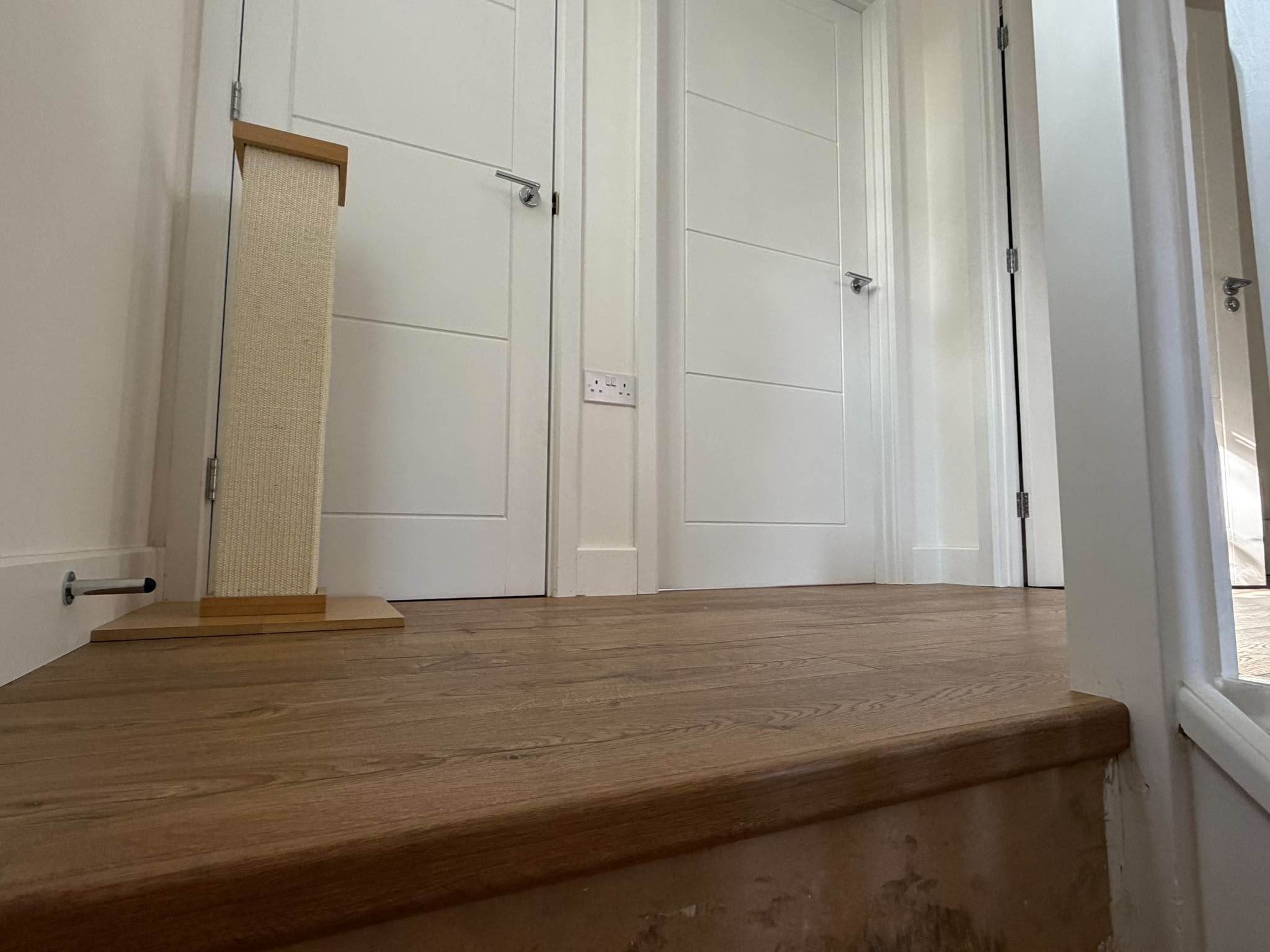 Finished timber flooring, doors and interior joinery